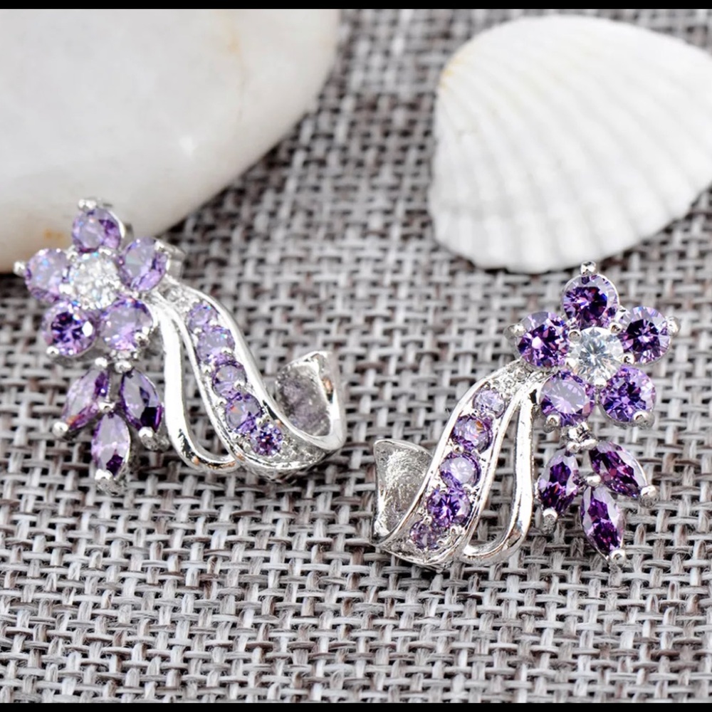 Beautiful Amethyst Earrings